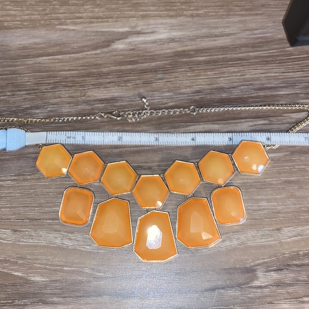 Orange Fashion Necklace - Picture 5 of 6